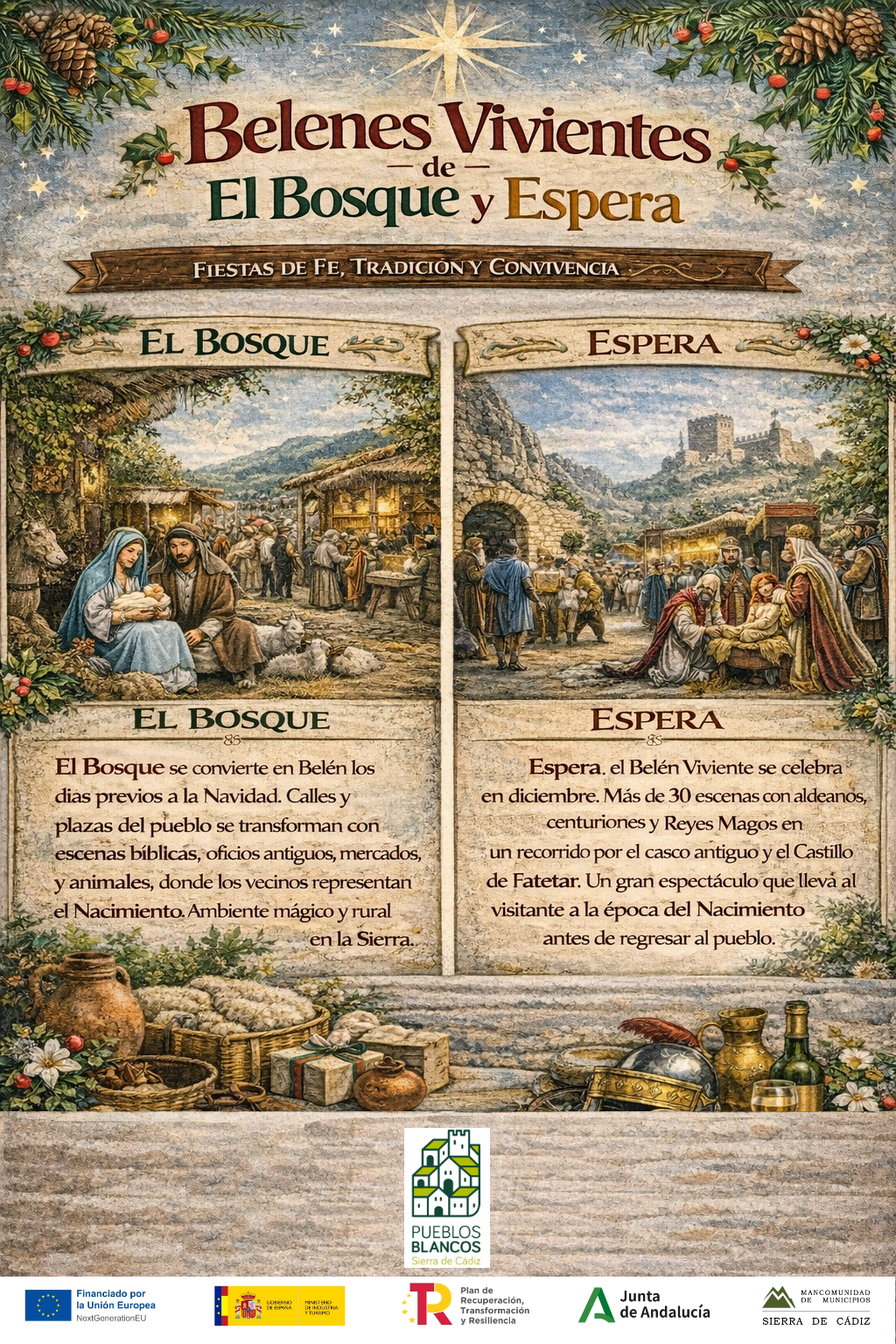 Belén Viviente El Bosque y Espera en Bosque, El