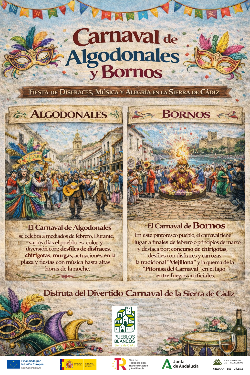 Carnaval Algodonales y Bornos en Algodonales