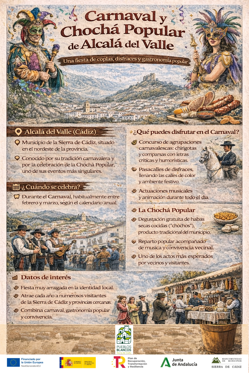 Carnaval y Chochá de Alcalá en Alcalá del Valle
