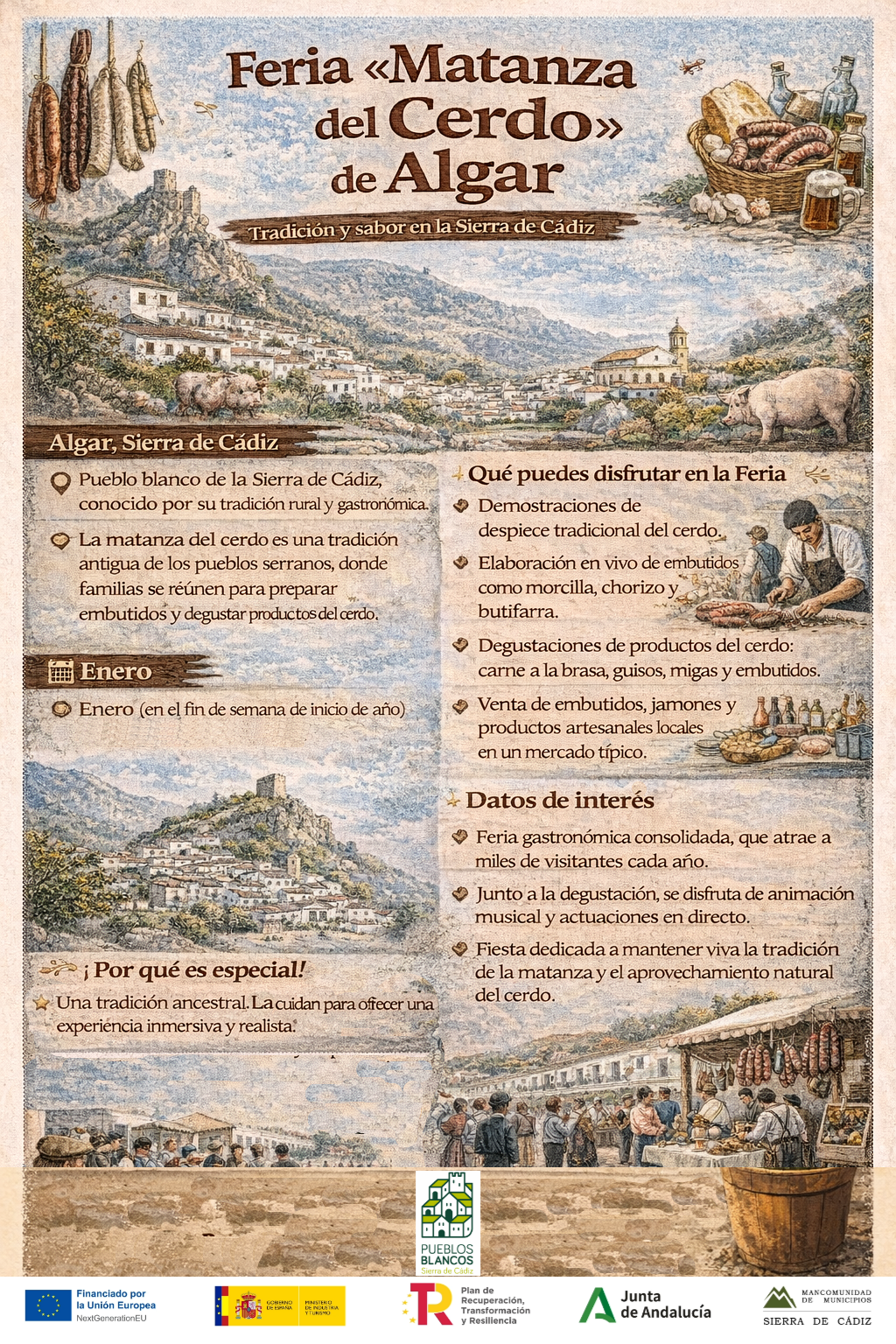 Feria Matanza del Cerdo de Algar en Algar