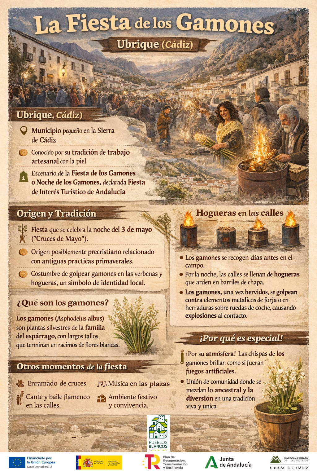 Fiesta de Los Gamones de Ubrique en Ubrique