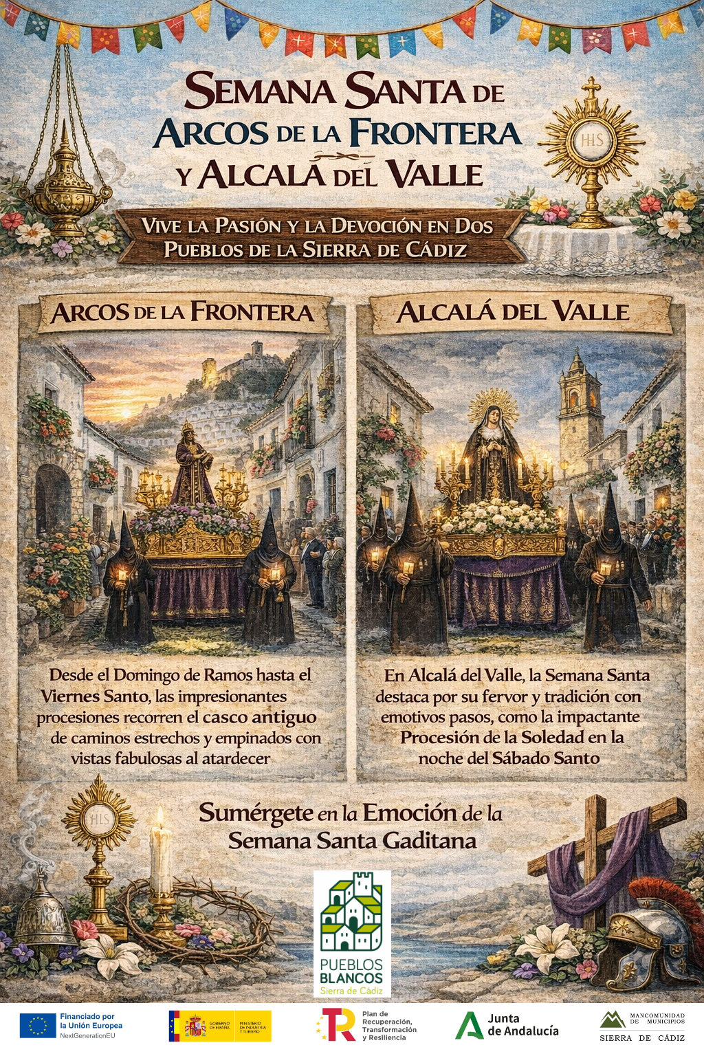 Semana Santa Arcos y Alcalá en Arcos de la Frontera