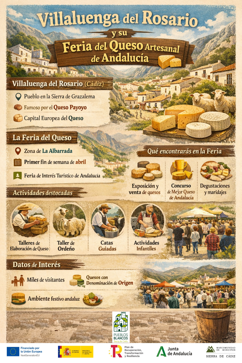 Ruta del Queso de cabra payoya en un día